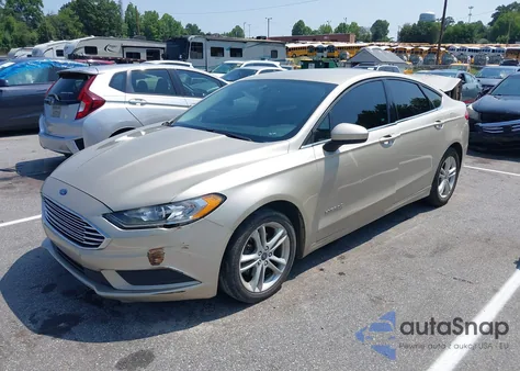 2018 Ford Fusion Hybrid Se из США, поврежденный, VIN 3FA6P0LU2JR151563